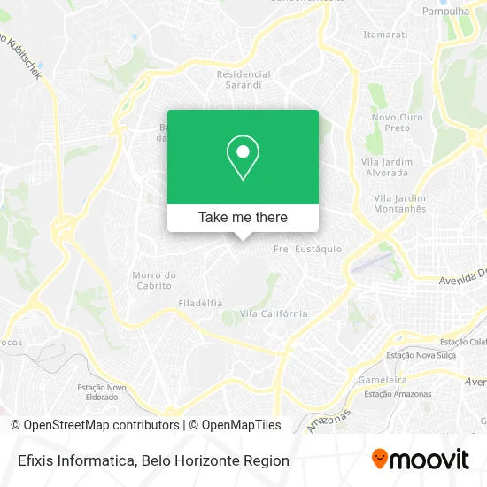 Efixis Informatica map