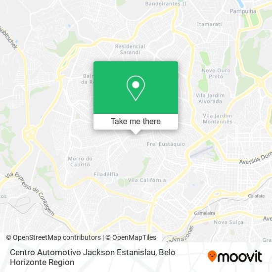 Centro Automotivo Jackson Estanislau map