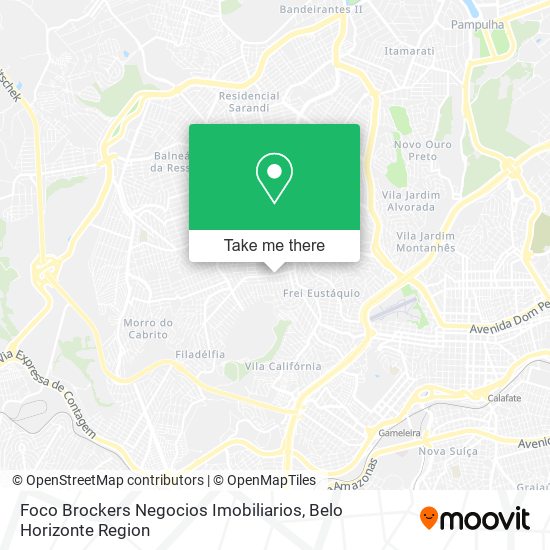 Foco Brockers Negocios Imobiliarios map