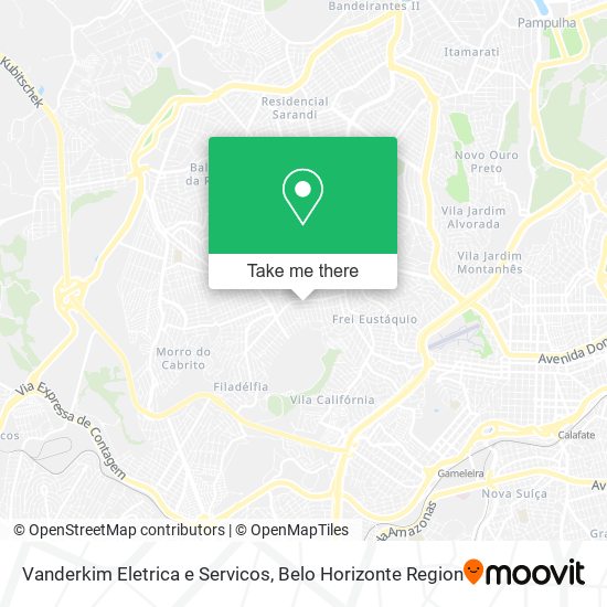 Vanderkim Eletrica e Servicos map