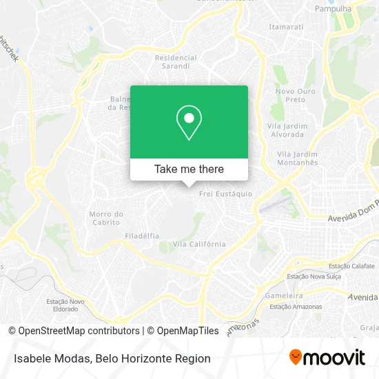 Isabele Modas map