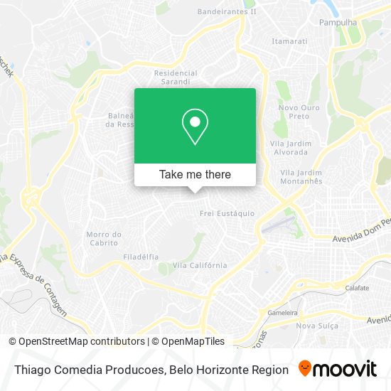 Thiago Comedia Producoes map