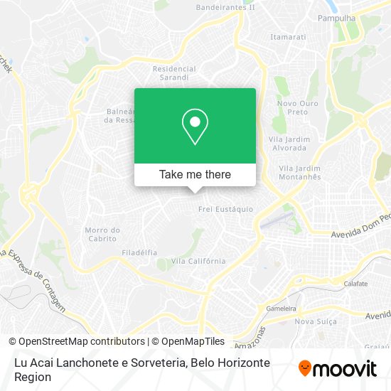 Lu Acai Lanchonete e Sorveteria map