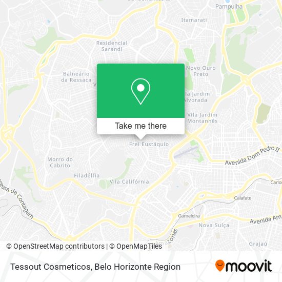 Tessout Cosmeticos map
