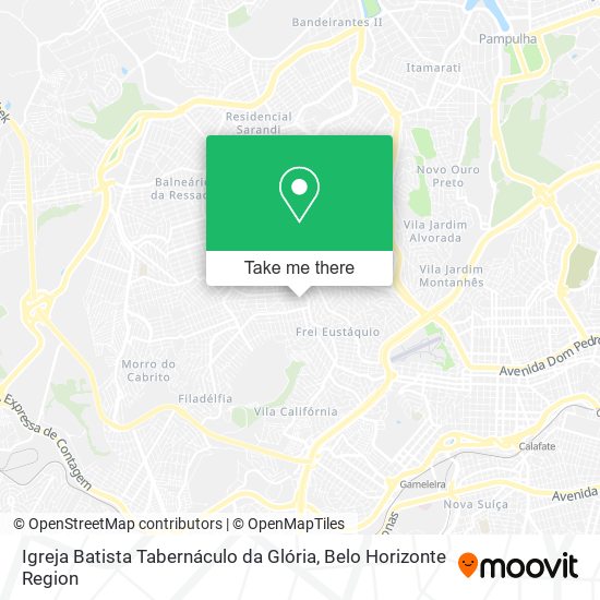 Igreja Batista Tabernáculo da Glória map