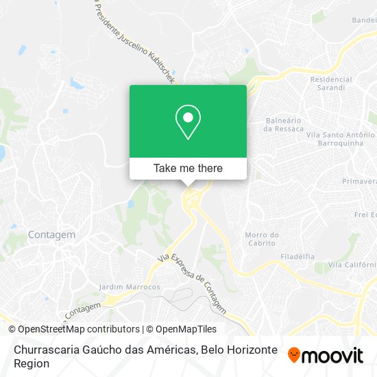 Churrascaria Gaúcho das Américas map