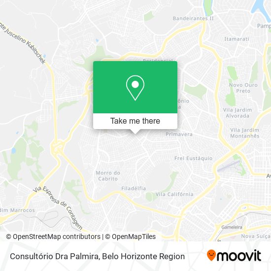 Consultório Dra Palmira map