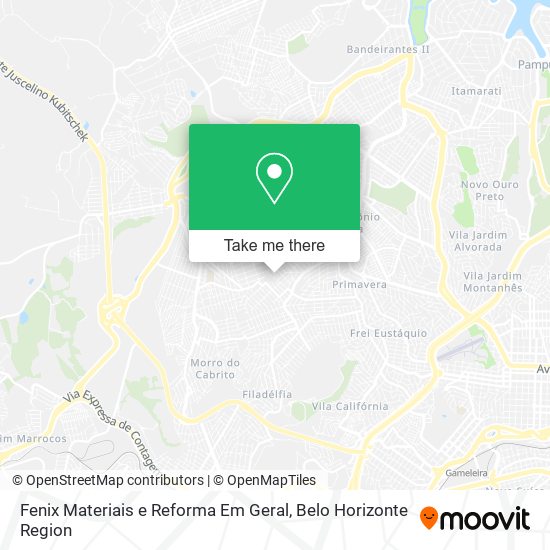 Fenix Materiais e Reforma Em Geral map