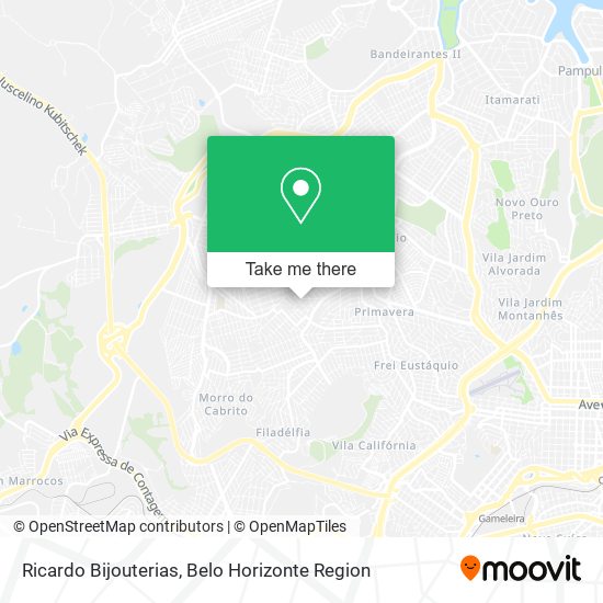 Ricardo Bijouterias map