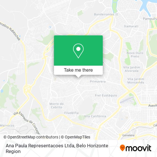 Ana Paula Representacoes Ltda map