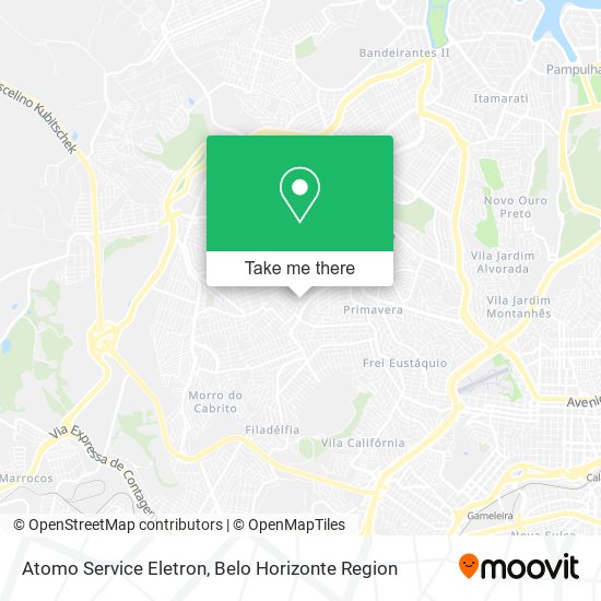 Atomo Service Eletron map