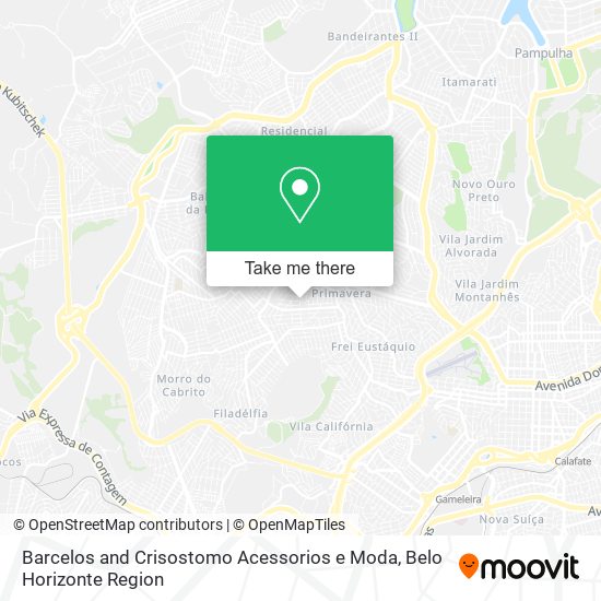 Barcelos and Crisostomo Acessorios e Moda map