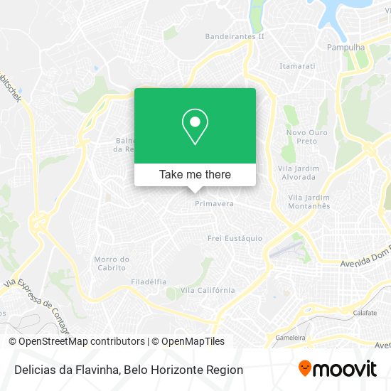 Delicias da Flavinha map