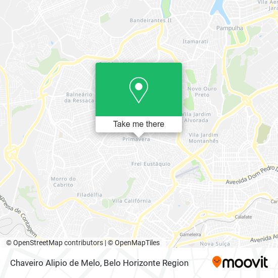 Chaveiro Alipio de Melo map