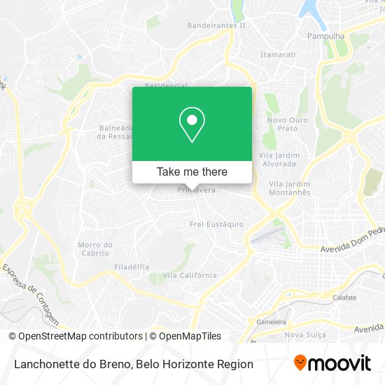 Lanchonette do Breno map