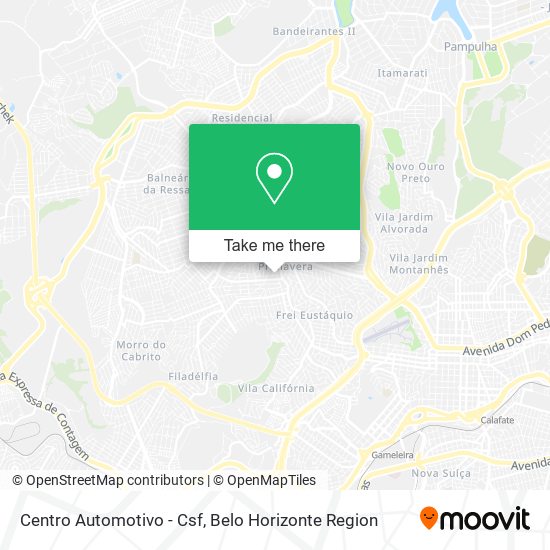 Centro Automotivo - Csf map