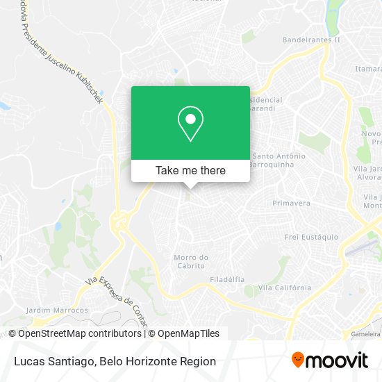 Lucas Santiago map