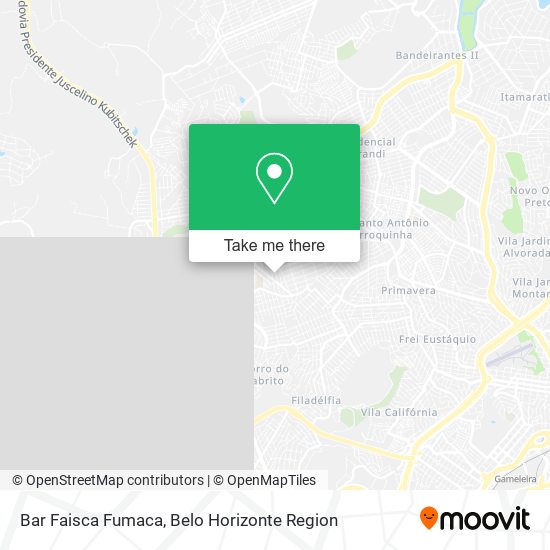 Bar Faisca Fumaca map