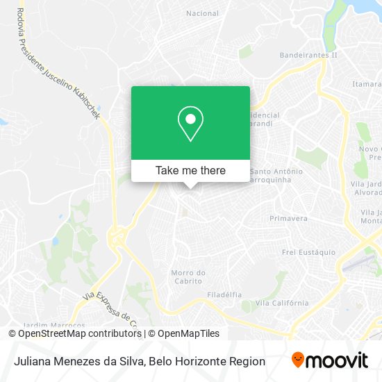 Juliana Menezes da Silva map