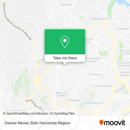 Denise Neves map