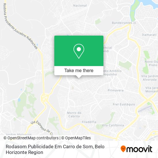 Rodasom Publicidade Em Carro de Som map