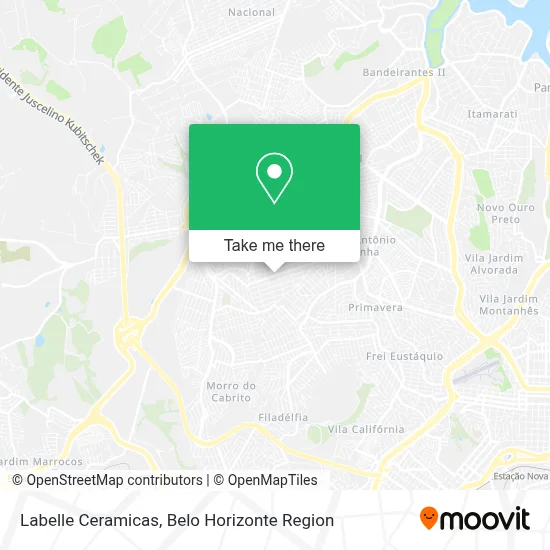 Labelle Ceramicas map