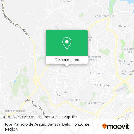 Igor Patricio de Araujo Batista map