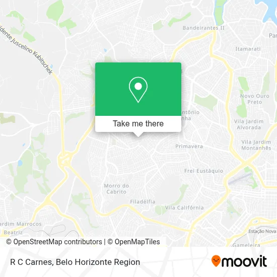 R C Carnes map