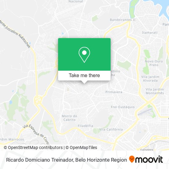 Ricardo Domiciano Treinador map