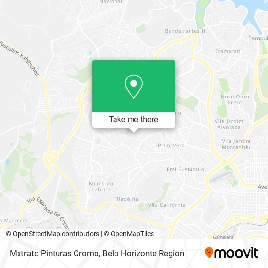 Mxtrato Pinturas Cromo map