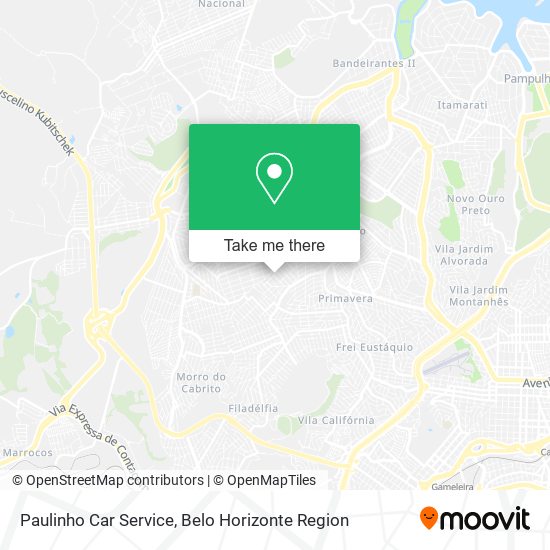 Paulinho Car Service map