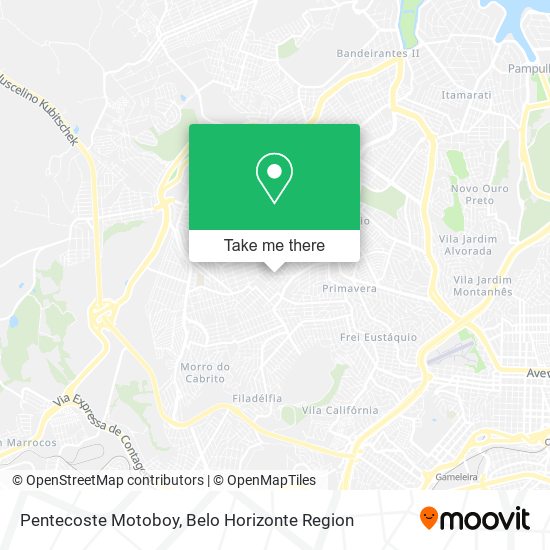 Pentecoste Motoboy map