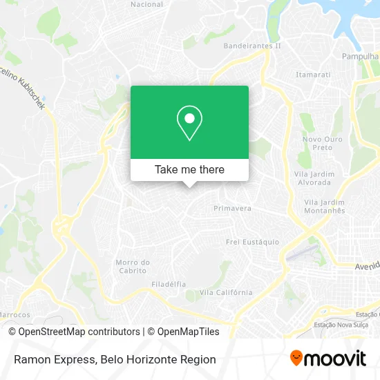 Ramon Express map