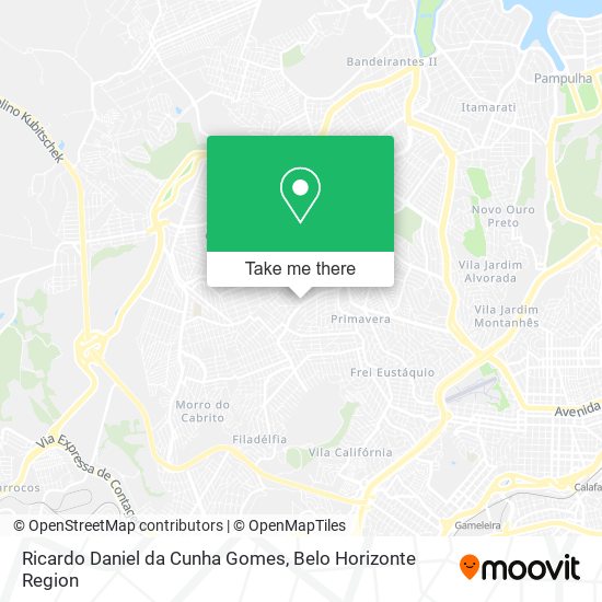 Ricardo Daniel da Cunha Gomes map