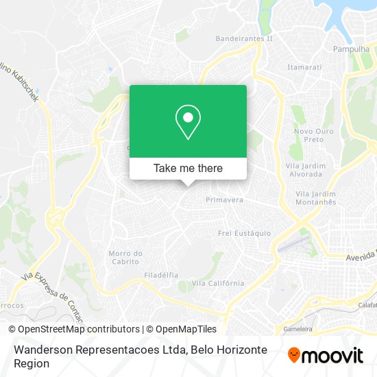 Wanderson Representacoes Ltda map
