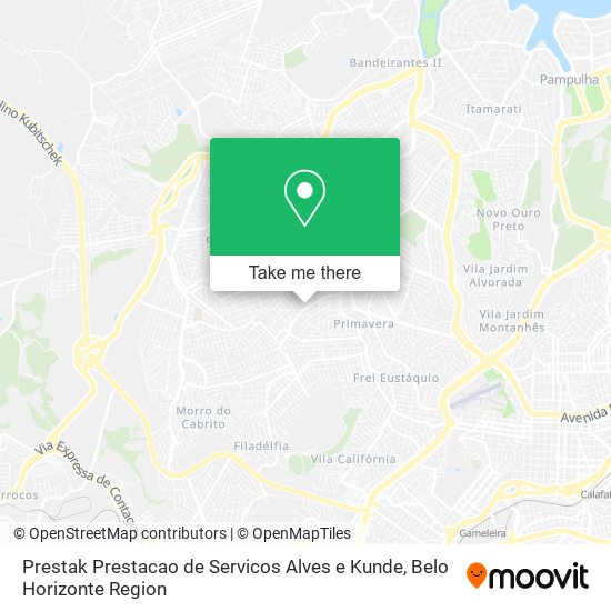 Prestak Prestacao de Servicos Alves e Kunde map