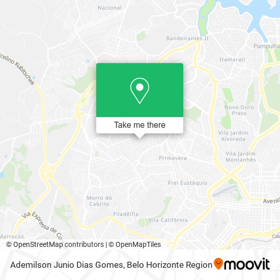 Ademilson Junio Dias Gomes map