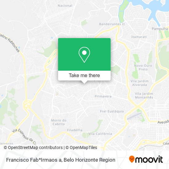 Francisco Fab*Irmaos a map