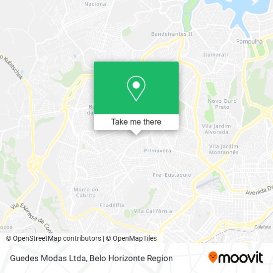 Guedes Modas Ltda map