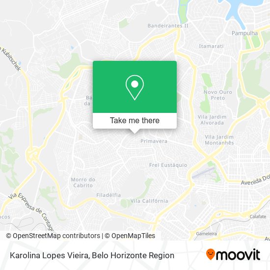 Karolina Lopes Vieira map