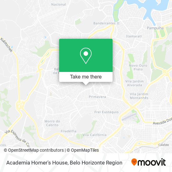 Academia Homer's House map