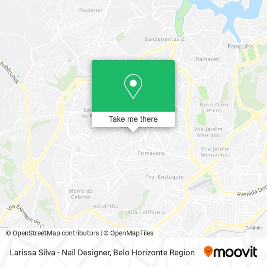Larissa Silva - Nail Designer map
