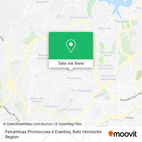 Feiraminas Promocoes e Eventos map