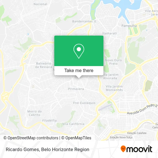 Ricardo Gomes map