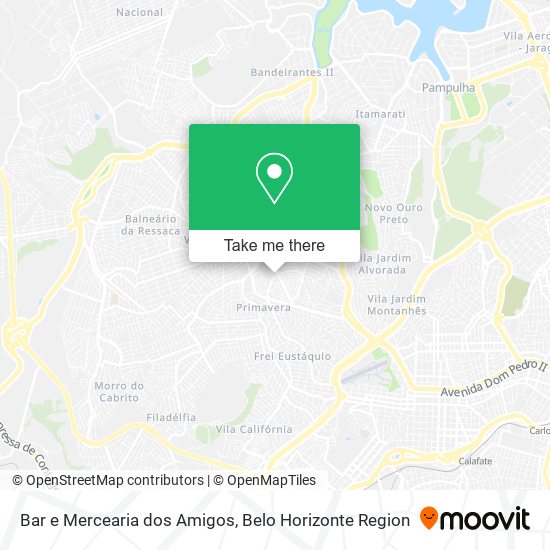 Bar e Mercearia dos Amigos map