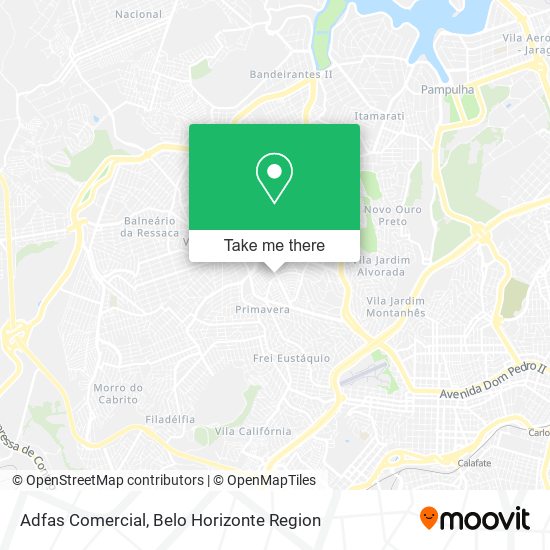 Adfas Comercial map