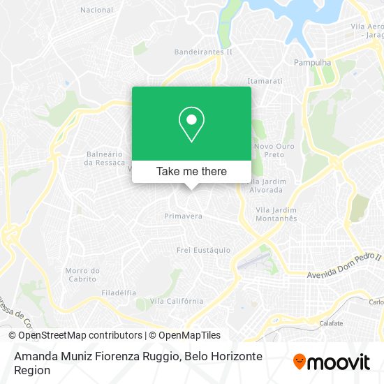 Amanda Muniz Fiorenza Ruggio map