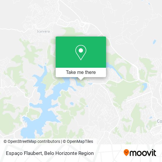 Espaço Flaubert map