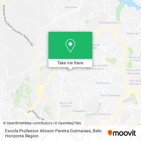 Escola Professor Alisson Pereira Guimaraes map