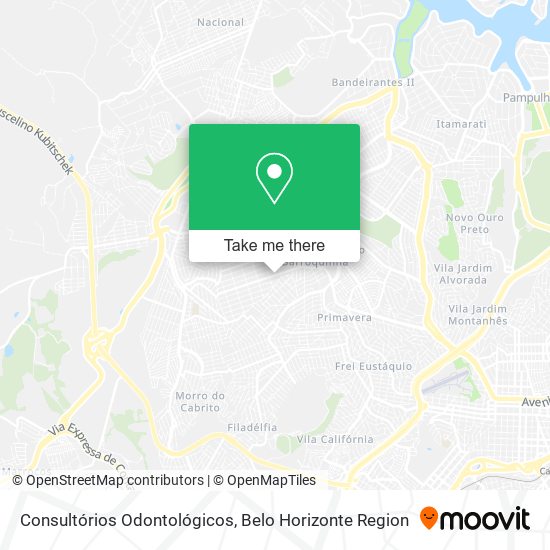 Consultórios Odontológicos map